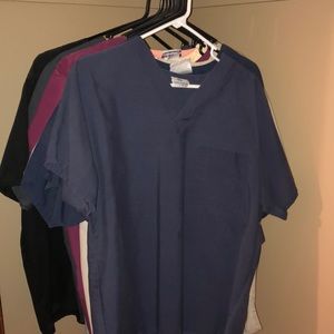 11 large/extra large scrub tops